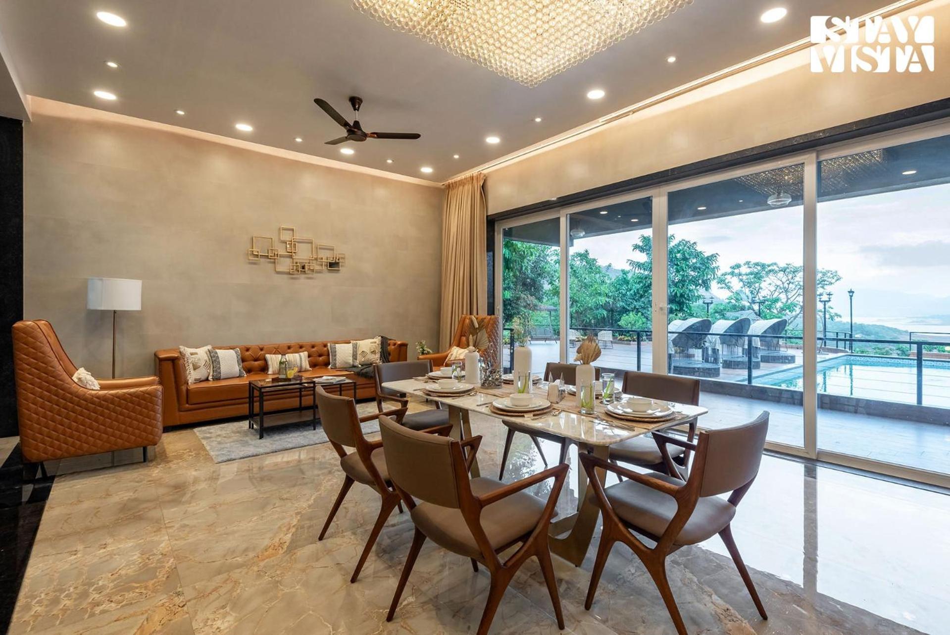 Stayvista At La Nirvana With Pool, Music Speaker & Indoor-Outdoor Game Lonavala Luaran gambar