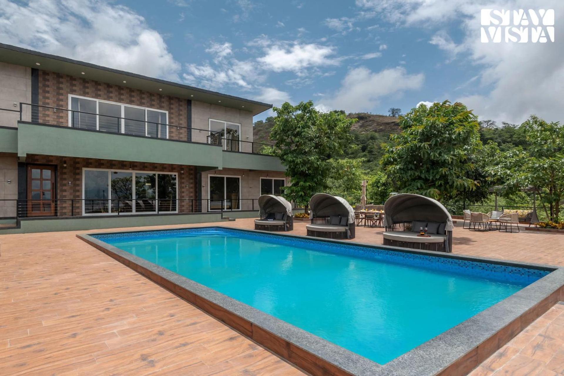 Stayvista At La Nirvana With Pool, Music Speaker & Indoor-Outdoor Game Lonavala Luaran gambar
